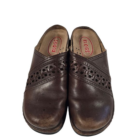 Klogs Womens Slip On Walking Shoes Nursing Clogs Casual Work Slip Resist 7.5 - Picture 3 of 5